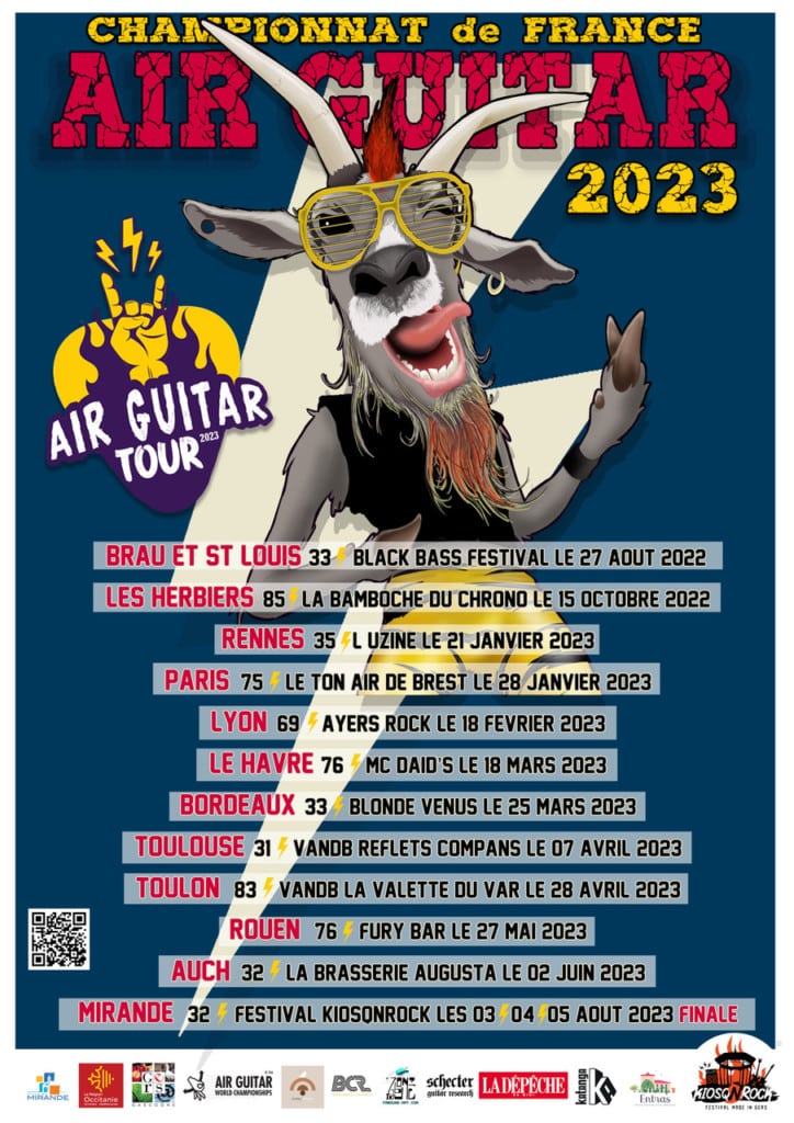 French Air Guitar Champion 2023 elected in August Air Guitar World